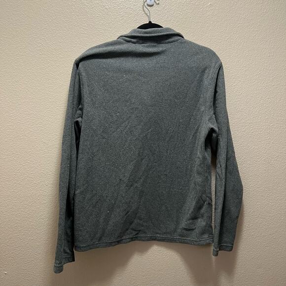The North Face Men's Gray Quarter Zip Fleece Long Sleeve Pullover Size Small - Picture 4 of 8